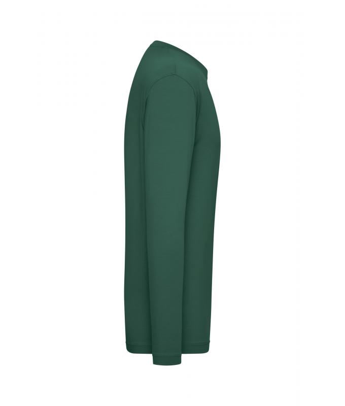 Homme T-shirt de travail manches longues Stretch homme - SOLID - OCS Standard Vert-foncé 8705