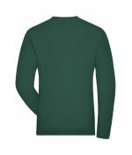 Homme T-shirt de travail manches longues Stretch homme - SOLID - OCS Standard Vert-foncé 8705