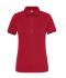Dames Ladies' BIO Stretch-Polo Work - SOLID -   OCS Blended Rood 8704