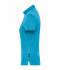 Dames Ladies' BIO Stretch-Polo Work - SOLID -   OCS Blended Turquoise 8704