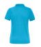 Dames Ladies' BIO Stretch-Polo Work - SOLID -   OCS Blended Turquoise 8704
