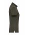 Dames Ladies' BIO Stretch-Polo Work - SOLID -   OCS Blended Olijf 8704
