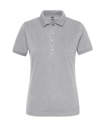 Ladies Ladies' BIO Stretch-Polo Work - SOLID -   OCS Blended Grey-heather 8704