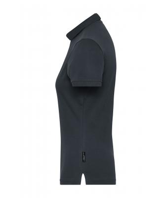 Dames Ladies' BIO Stretch-Polo Work - SOLID -   OCS Blended Carbon 8704