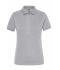 Dames Ladies' BIO Stretch-Polo Work - SOLID -   OCS Blended Heather-grijs 8704
