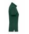 Dames Ladies' BIO Stretch-Polo Work - SOLID -   OCS Blended Donkergroen 8704