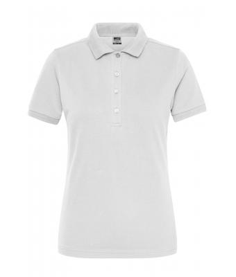 Ladies Ladies' BIO Stretch-Polo Work - SOLID -   OCS Blended White 8704