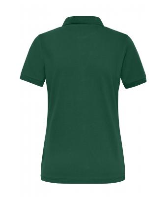 Damen Ladies' ORGANIC Stretch-Polo Work - SOLID -   OCS Blended Dark-green 8704