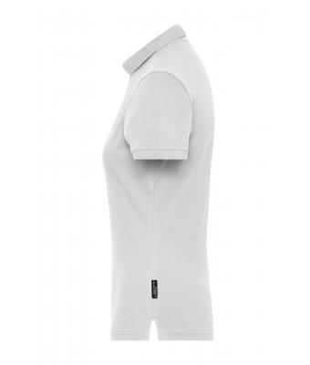 Damen Ladies' ORGANIC Stretch-Polo Work - SOLID -   OCS Blended White 8704