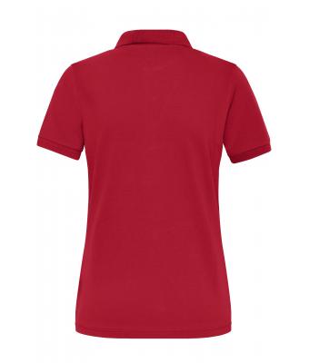 Dames Ladies' Stretch-Polo Work - SOLID -   OCS Blended Rood 8704