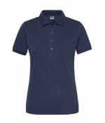Damen Ladies' Stretch-Polo Work - SOLID - OCS Blended Navy 8704