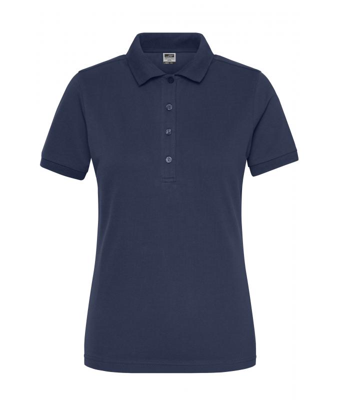 Ladies Ladies' Stretch-Polo Work - SOLID - OCS Blended Navy 8704