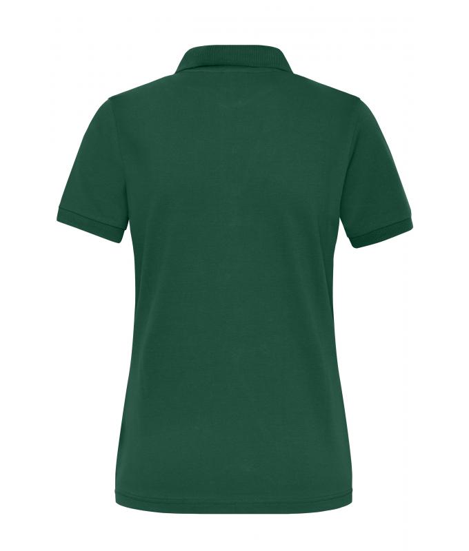 Dames Ladies' Stretch-Polo Work - SOLID - OCS Blended Donkergroen 8704