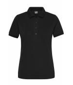 Ladies Ladies' Stretch-Polo Work - SOLID - OCS Blended Black 8704