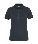 Dames Ladies' Stretch-Polo Work - SOLID - OCS Blended Carbon 8704