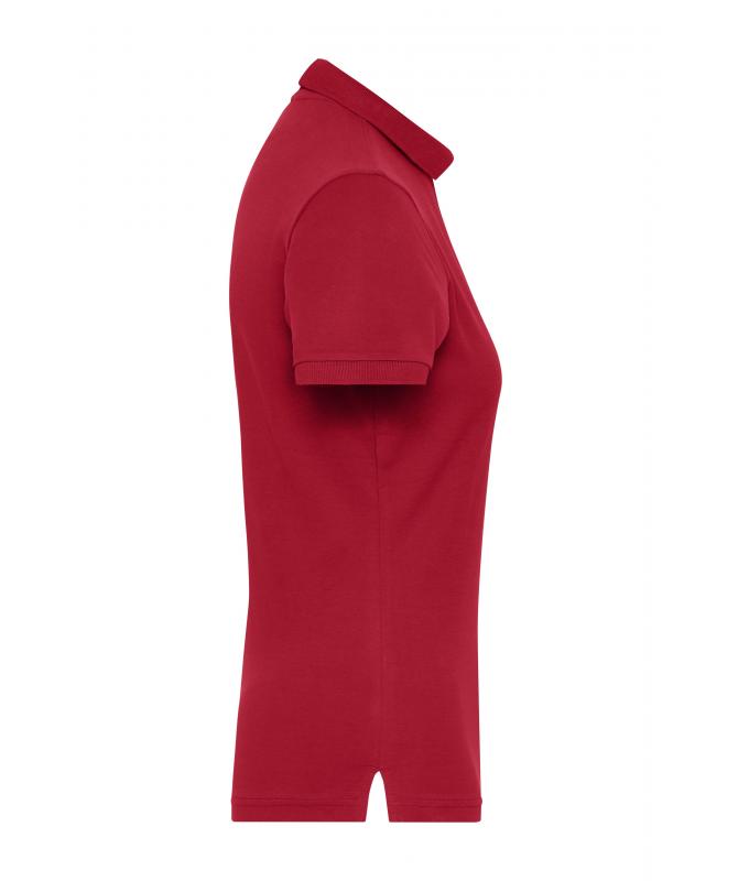 Dames Ladies' Stretch-Polo Work - SOLID - OCS Blended Rood 8704