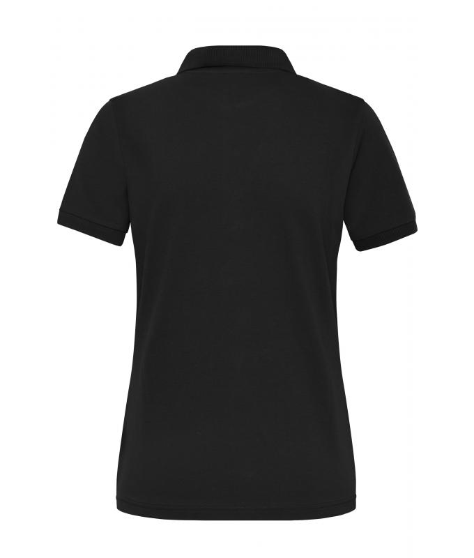 Damen Ladies' Stretch-Polo Work - SOLID - OCS Blended Black 8704