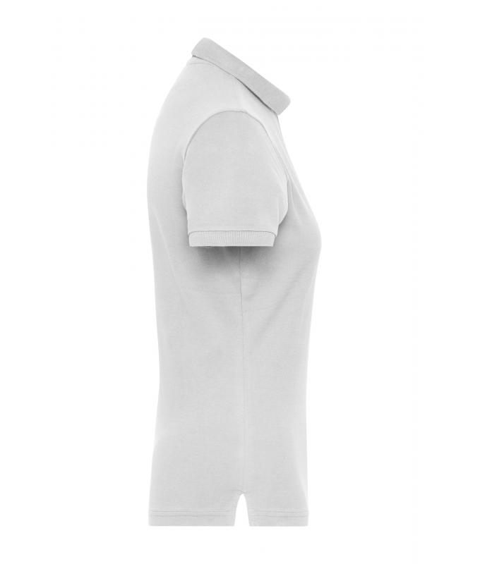 Dames Ladies' Stretch-Polo Work - SOLID - OCS Blended Wit 8704