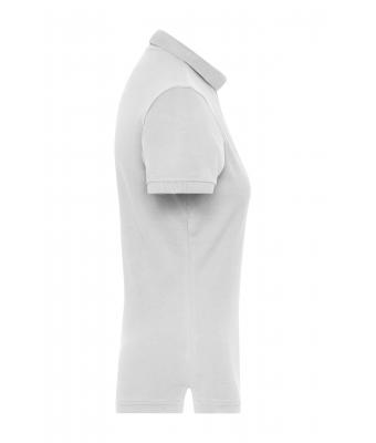 Femme Polo de travail BIO Stretch femme - SOLID -   OCS Blended Blanc 8704