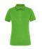 Femme Polo de travail BIO Stretch femme - SOLID -   OCS Blended Vert-citron 8704