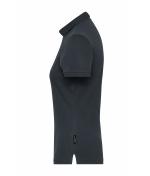 Femme Polo de travail Stretch femme - SOLID - OCS Blended Carbone 8704