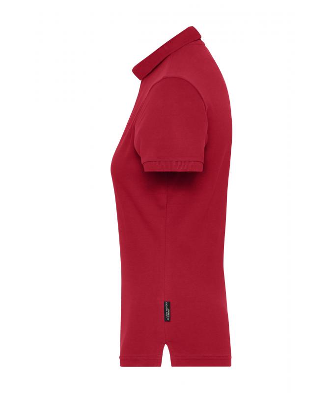 Femme Polo de travail Stretch femme - SOLID - OCS Blended Rouge 8704