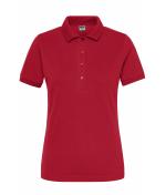 Femme Polo de travail Stretch femme - SOLID - OCS Blended Rouge 8704