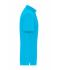 Heren Men's BIO Stretch-Polo Work - SOLID -   OCS Blended Turquoise 8703