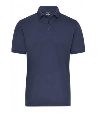Men Men's BIO Stretch-Polo Work - SOLID -   OCS Blended Navy 8703