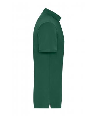 Men Men's BIO Stretch-Polo Work - SOLID -   OCS Blended Dark-green 8703