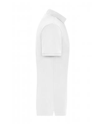 Men Men's BIO Stretch-Polo Work - SOLID -   OCS Blended White 8703