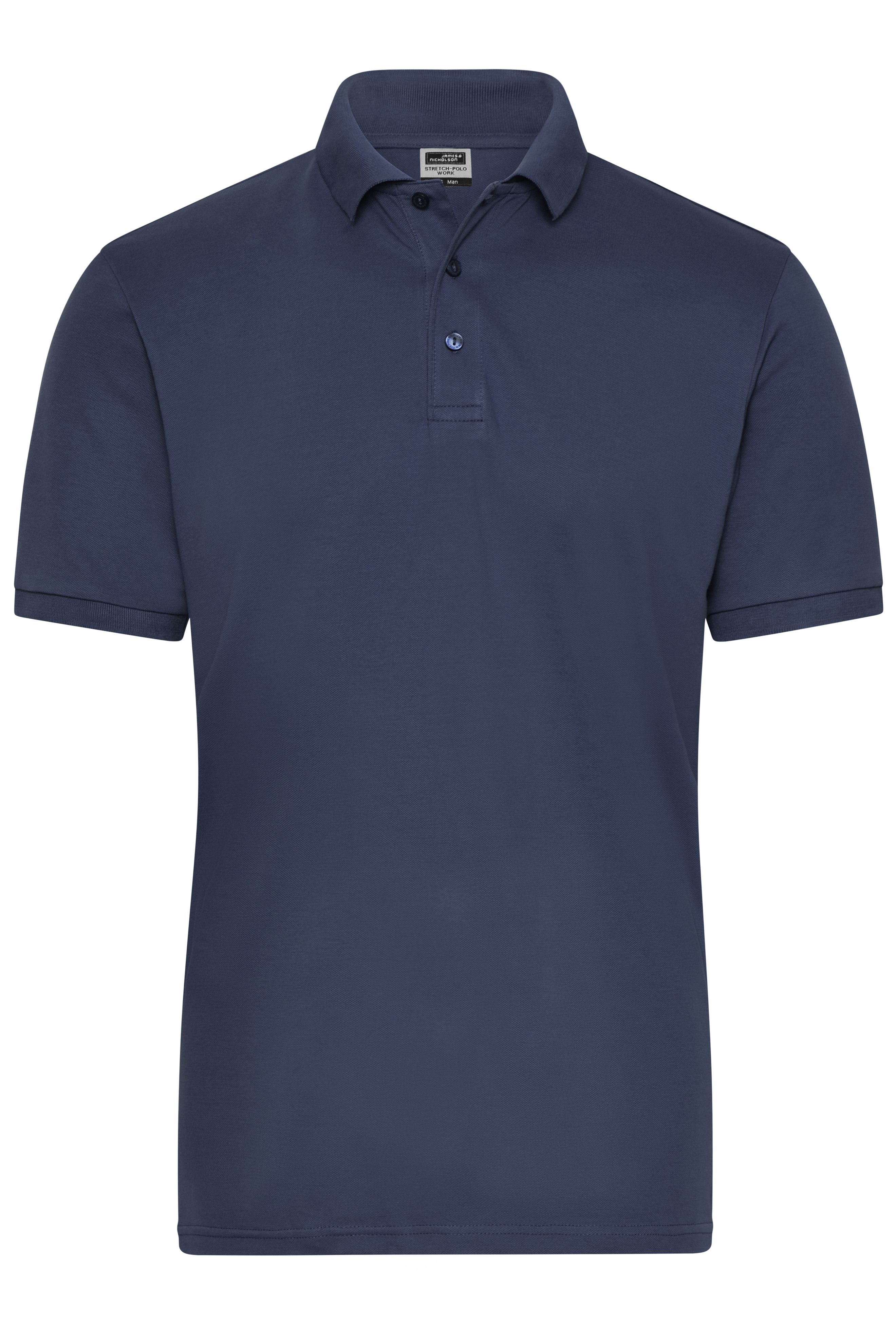 Herren Men's BIO StretchPolo Work SOLID NavyDaiber