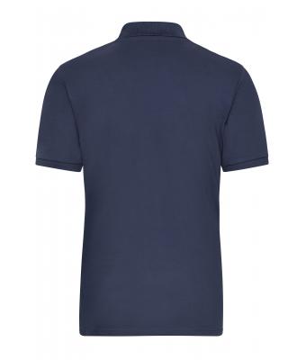 Heren Men's Stretch-Polo Work - SOLID -   OCS Blended Navy 8703