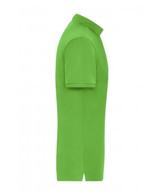 Men Men's Stretch-Polo Work - SOLID -   OCS Blended Lime-green 8703