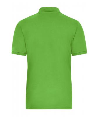 Men Men's Stretch-Polo Work - SOLID -   OCS Blended Lime-green 8703