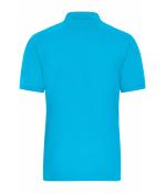 Herren Men's Stretch-Polo Work - SOLID - OCS Blended Turquoise 8703