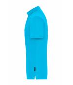 Heren Men's Stretch-Polo Work - SOLID - OCS Blended Turquoise 8703