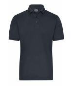 Men Men's Stretch-Polo Work - SOLID - OCS Blended Carbon 8703