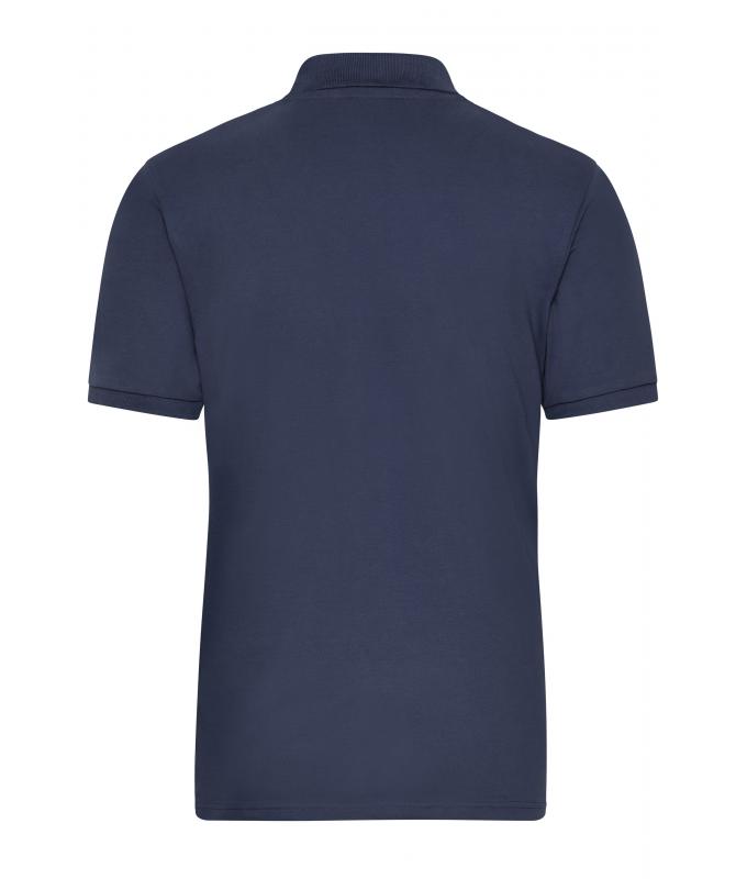 Men Men's Stretch-Polo Work - SOLID - OCS Blended Navy 8703