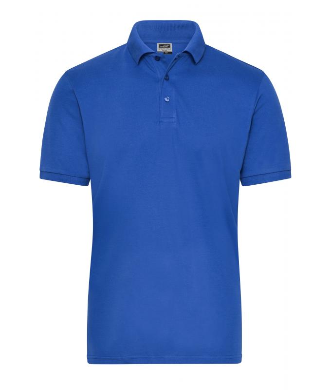 Men Men's Stretch-Polo Work - SOLID - OCS Blended Royal 8703
