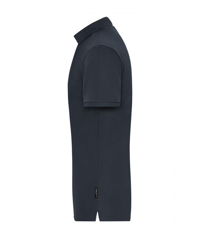 Men Men's Stretch-Polo Work - SOLID - OCS Blended Carbon 8703