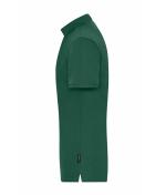 Heren Men's Stretch-Polo Work - SOLID - OCS Blended Donkergroen 8703