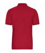 Men Men's Stretch-Polo Work - SOLID - OCS Blended Red 8703