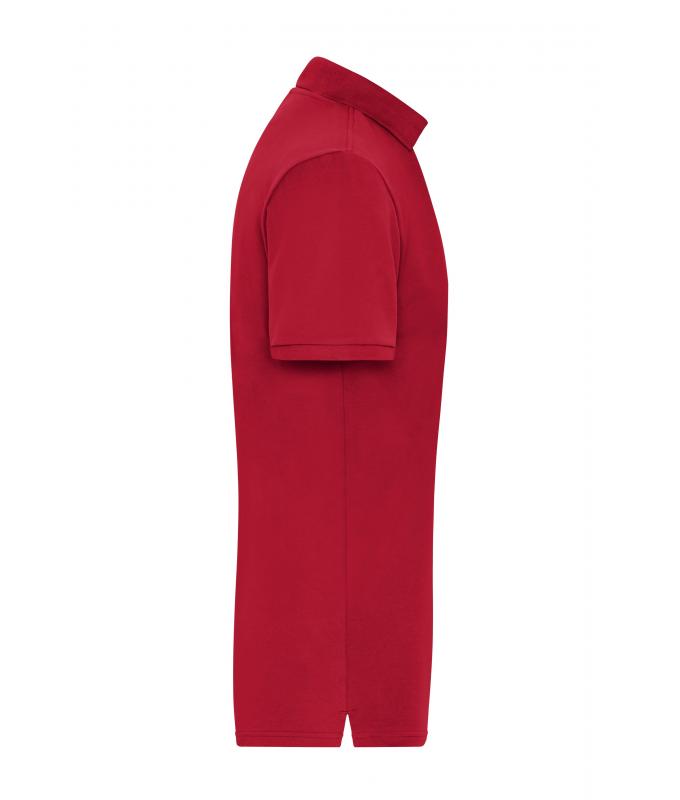 Herren Men's Stretch-Polo Work - SOLID - OCS Blended Red 8703