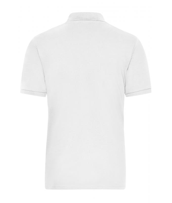Herren Men's Stretch-Polo Work - SOLID - OCS Blended White 8703