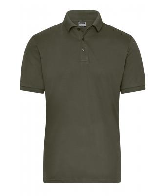 Homme Polo de travail BIO Stretch homme - SOLID - Olive 8703