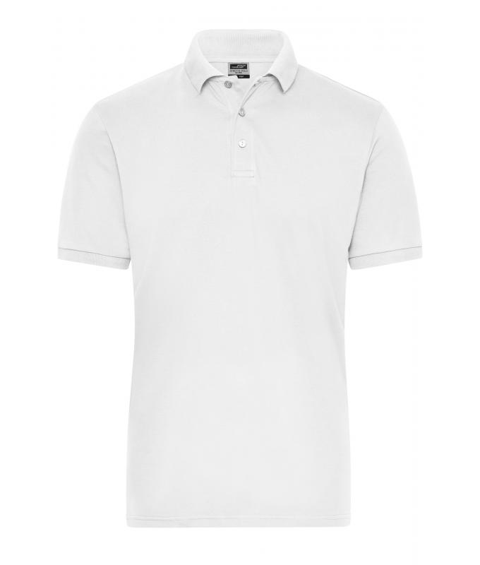 Homme Polo de travail Stretch homme - SOLID - OCS Blended Blanc 8703