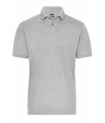 Homme Polo de travail Stretch homme - SOLID - OCS Blended Gris-chiné 8703