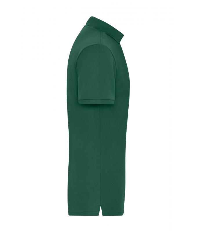 Homme Polo de travail Stretch homme - SOLID - OCS Blended Vert-foncé 8703