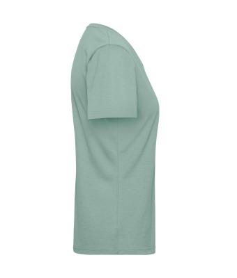 Dames Ladies' BIO Workwear T-Shirt   OCS Blended Mistig-groen 8731